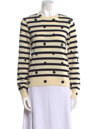 Comme des Garçons Comme des Garçons Striped Crew Neck Sweater