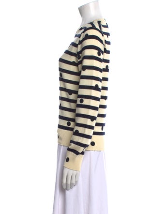Comme des Garçons Comme des Garçons Striped Crew Neck Sweater