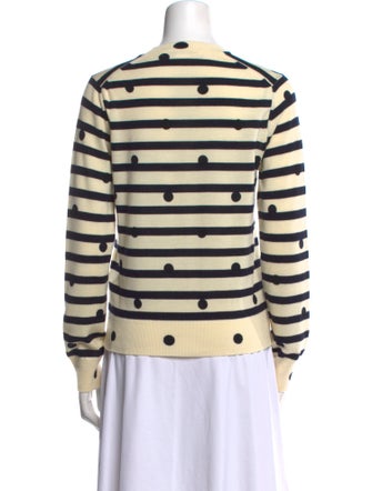 Comme des Garçons Comme des Garçons Striped Crew Neck Sweater