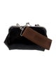 Comme des Garçons Leather Evening Bag
