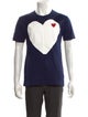 Comme des Garçons Play Graphic Print Crew Neck T-Shirt