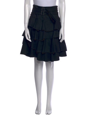 Comme des Garçons Comme des Garçons Wool Knee-Length Skirt