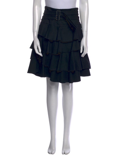 Comme des Garçons Comme des Garçons Wool Knee-Length Skirt