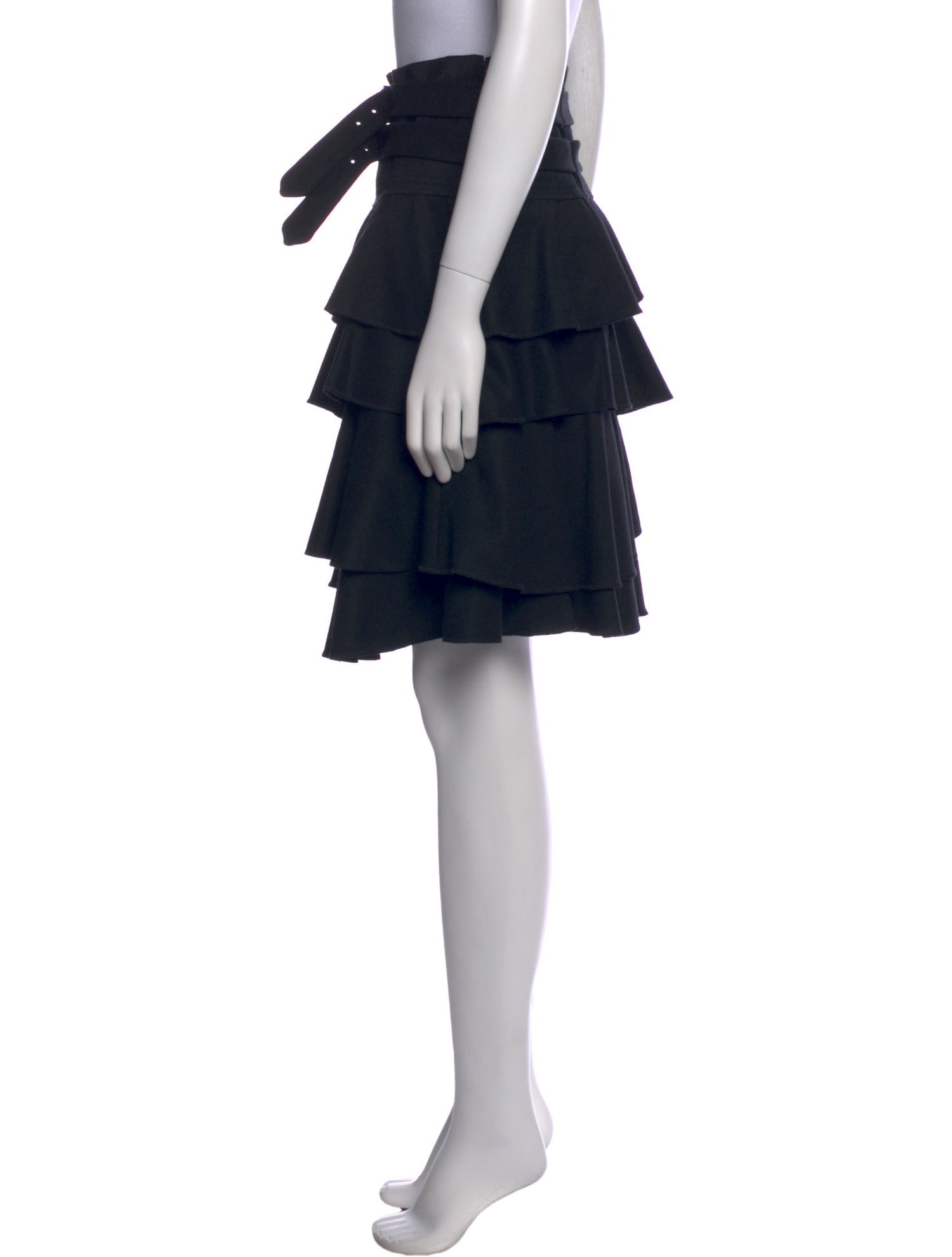 Comme des Garçons Comme des Garçons Wool Knee-Length Skirt