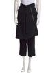 BLACK Comme des Garçons Wool Straight Leg Pants