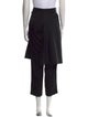 BLACK Comme des Garçons Wool Straight Leg Pants