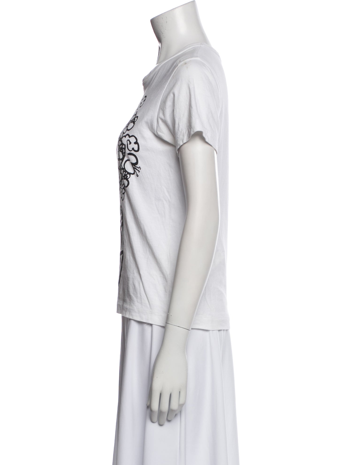 Comme des Garçons Graphic Print Crew Neck T-Shirt