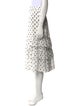 Comme des Garçons Polka Dot Print Knee-Length Skirt