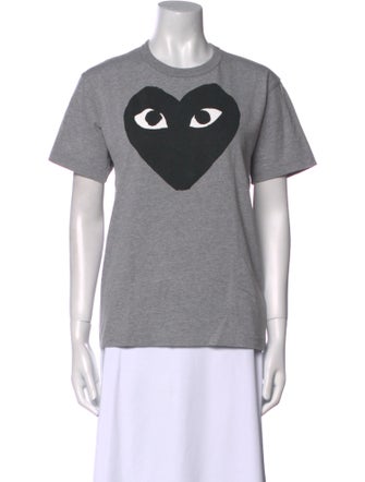Comme des Garçons Graphic Print Crew Neck T-Shirt