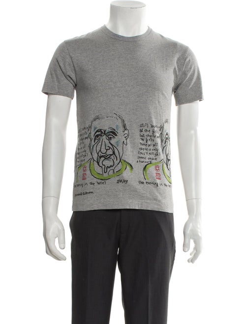 Comme des Garçons Graphic Print Crew Neck T-Shirt