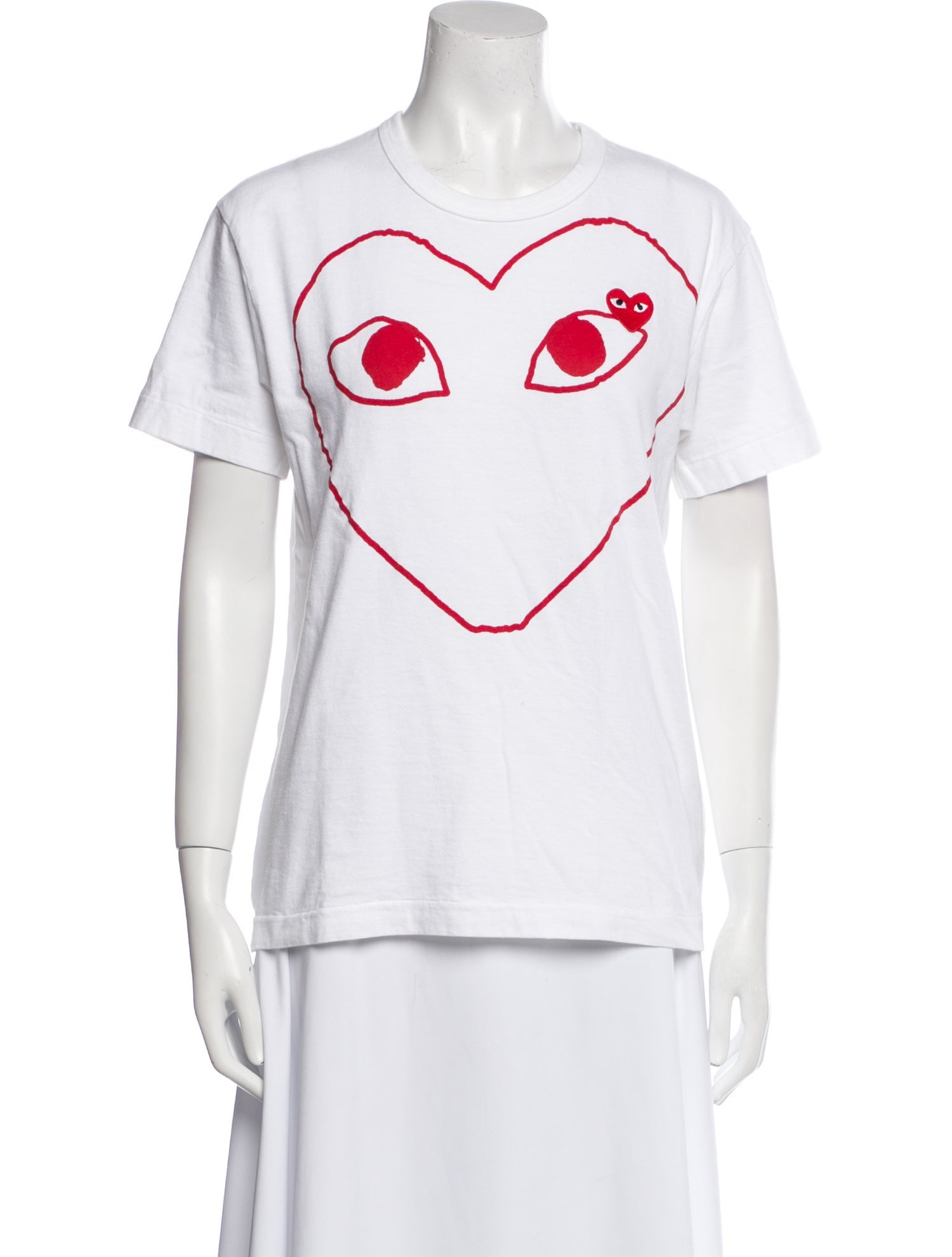 Comme des Garçons Graphic Print Crew Neck T-Shirt