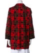 Comme des Garçons Wool Plaid Print Blazer