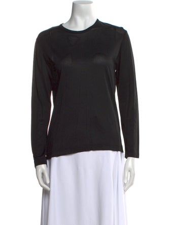 Comme des Garçons Crew Neck Long Sleeve Top