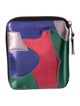 Comme des Garçons Leather Printed Wallet