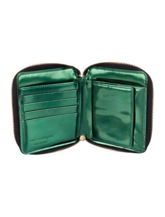 Comme des Garçons Leather Printed Wallet