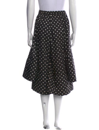 Comme des Garçons Polka Dot Print Wide Leg Pants