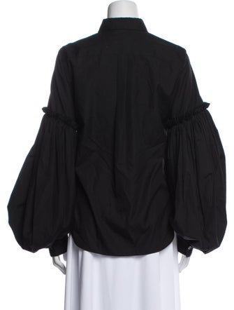 Comme des Garçons Long Sleeve Button-Up Top