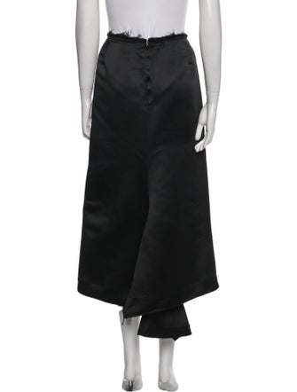 Comme des Garçons Wool Midi Length Skirt