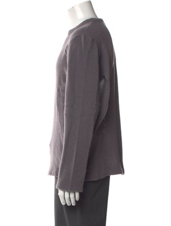 Comme des Garçons Homme Wool Crew Neck Pullover