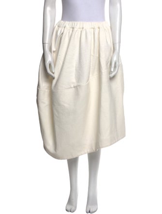 Comme des Garçons Midi Length Skirt