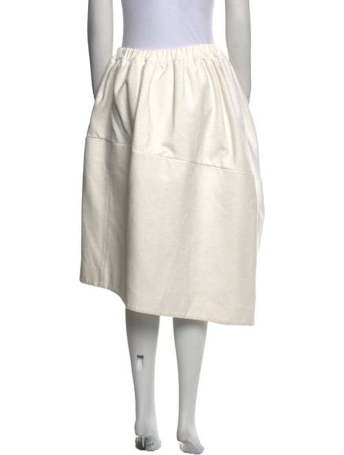 Comme des Garçons Midi Length Skirt