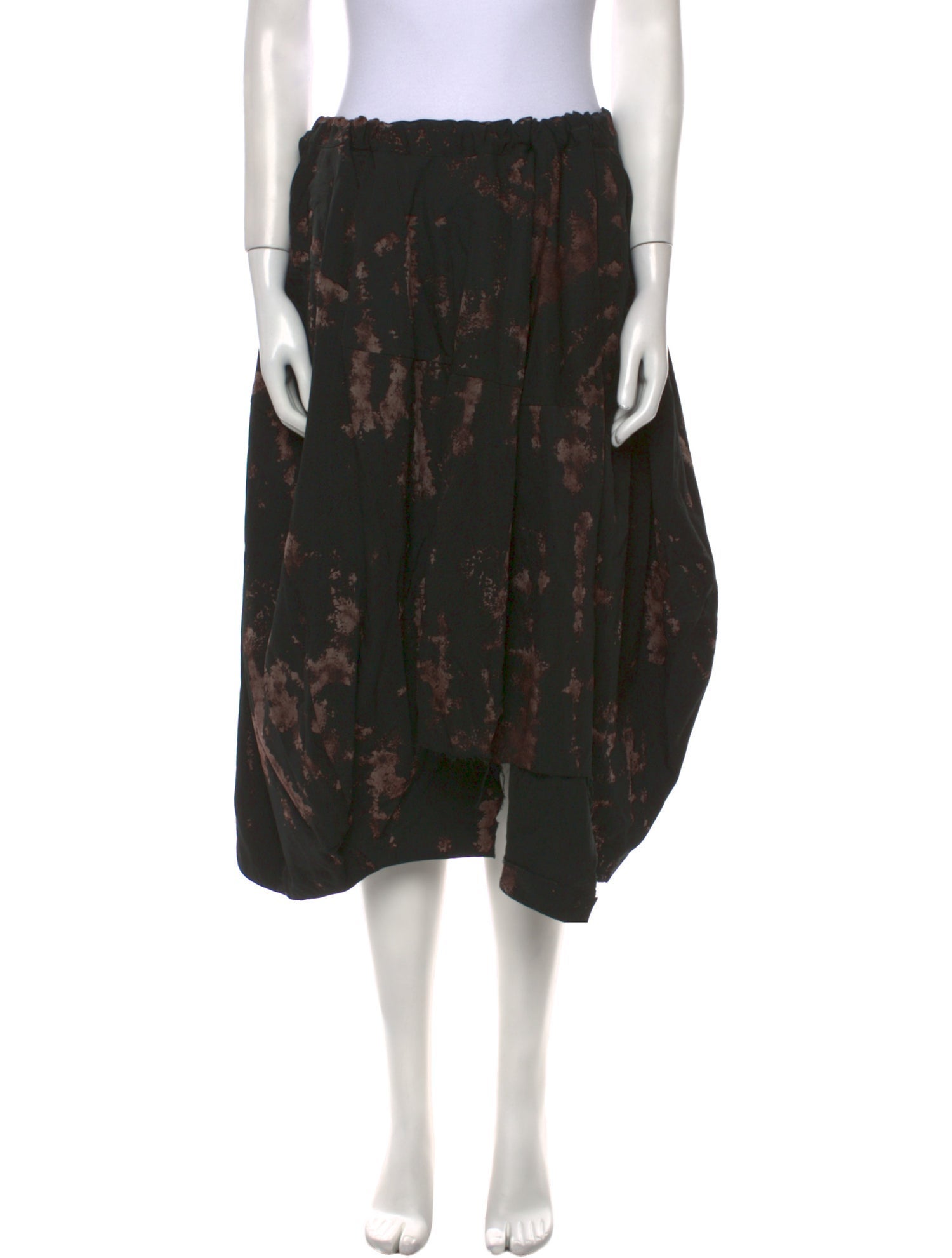 Comme des Garçons Wool Knee-Length Skirt