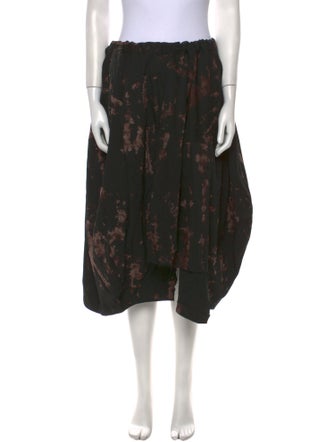 Comme des Garçons Wool Knee-Length Skirt