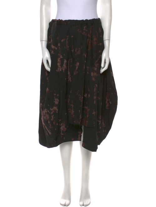 Comme des Garçons Wool Knee-Length Skirt