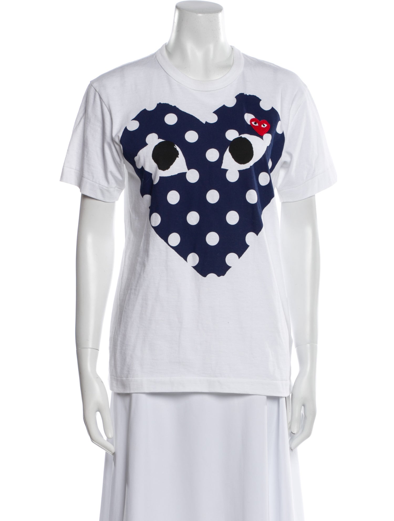 Comme des Garçons Graphic Print Crew Neck T-Shirt
