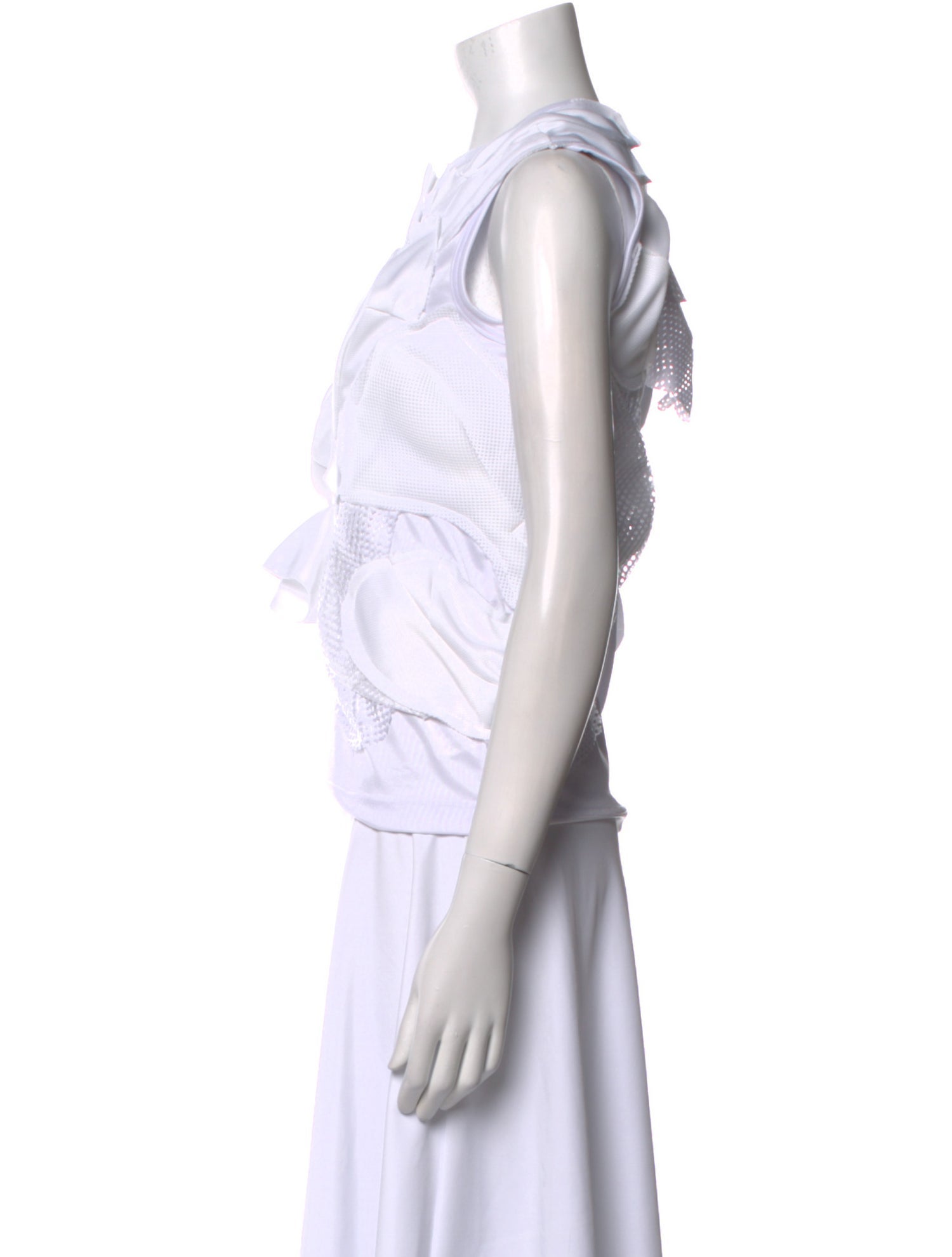 Comme des Garçons Crew Neck Sleeveless Top