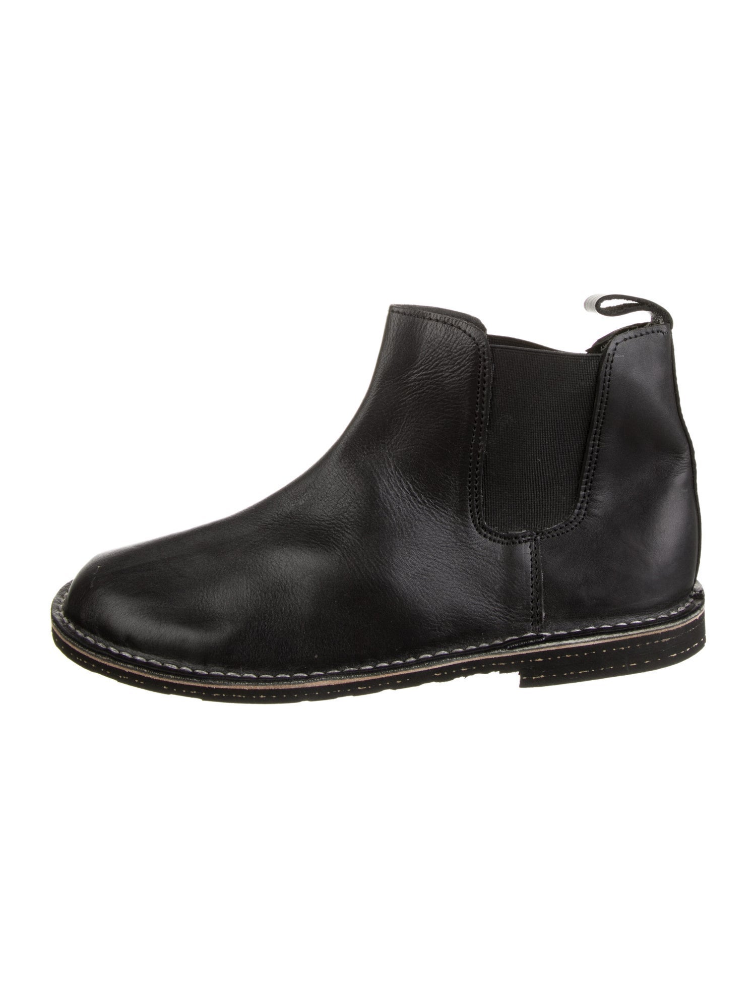 Comme des Garçons Leather Chelsea Boots