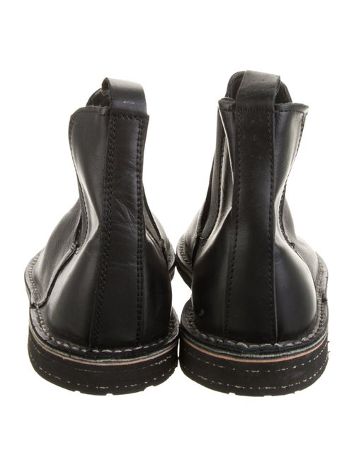 Comme des Garçons Leather Chelsea Boots