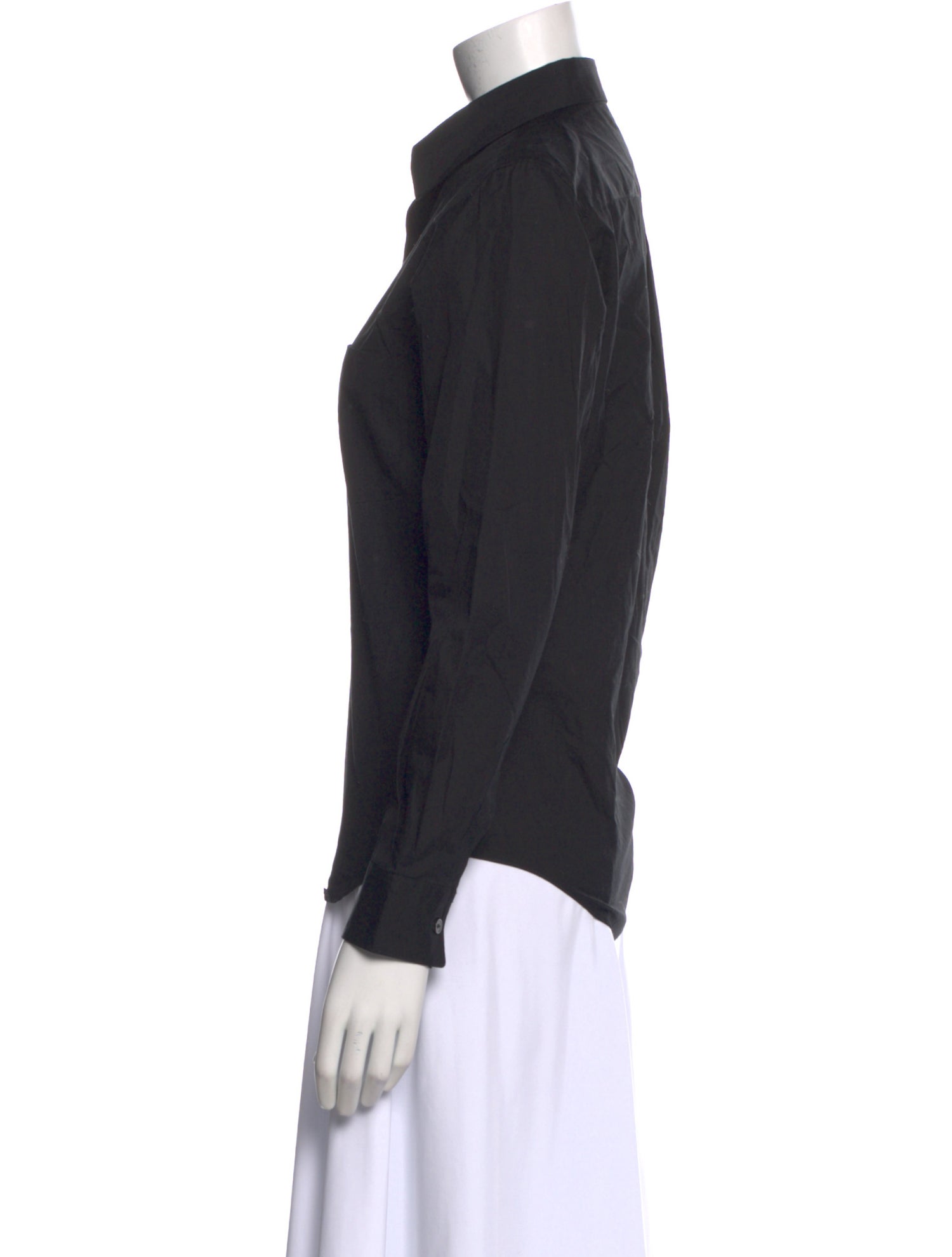 Comme des Garçons Comme des Garçons Long Sleeve Button-Up Top