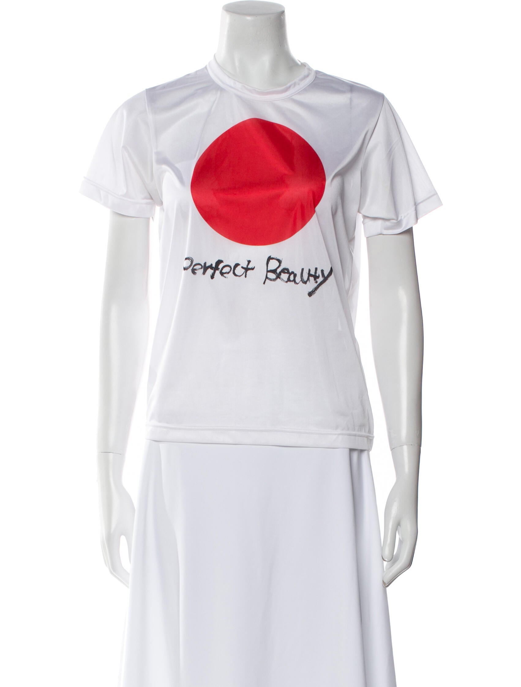 Comme des Garçons Graphic Print Crew Neck T-Shirt