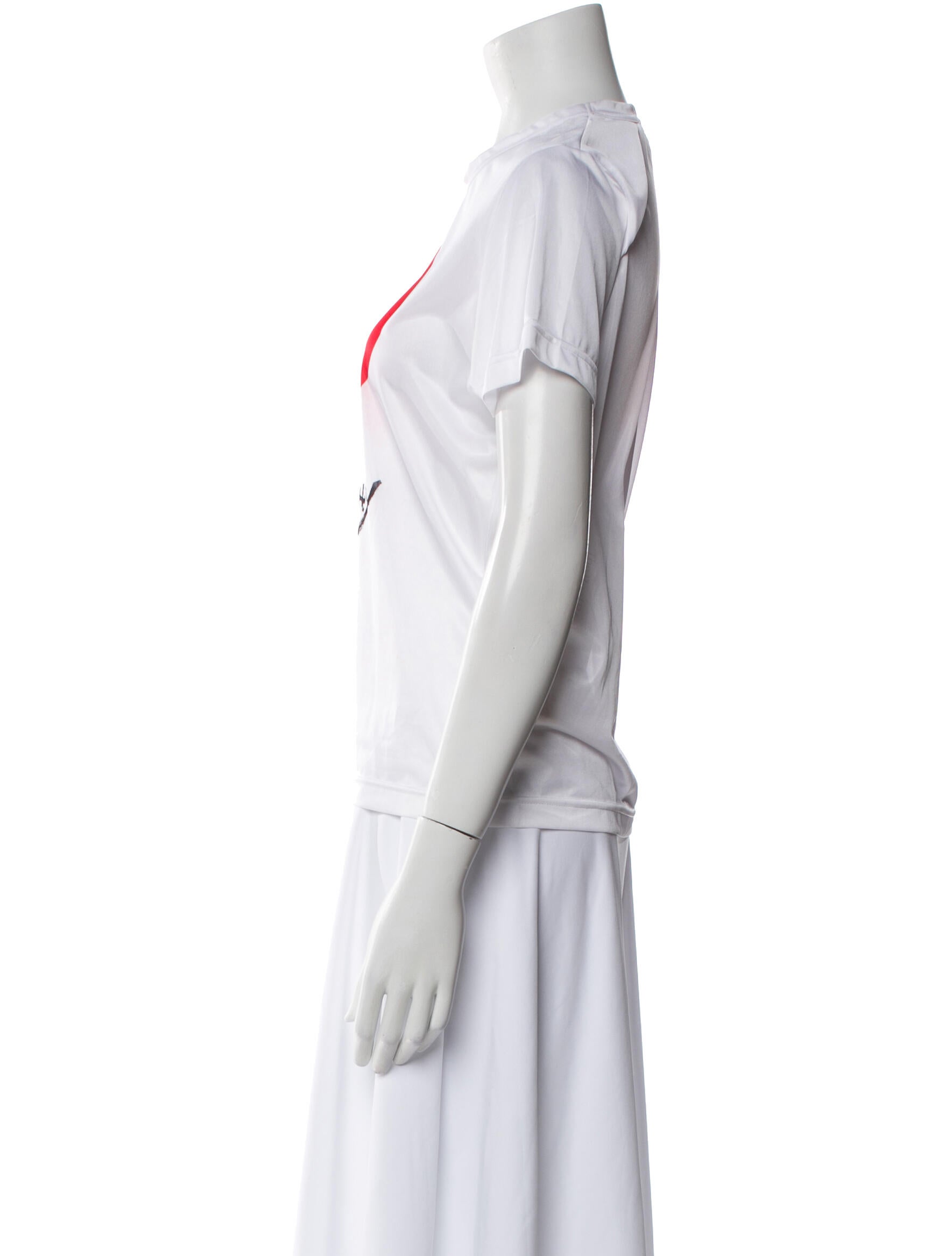 Comme des Garçons Graphic Print Crew Neck T-Shirt