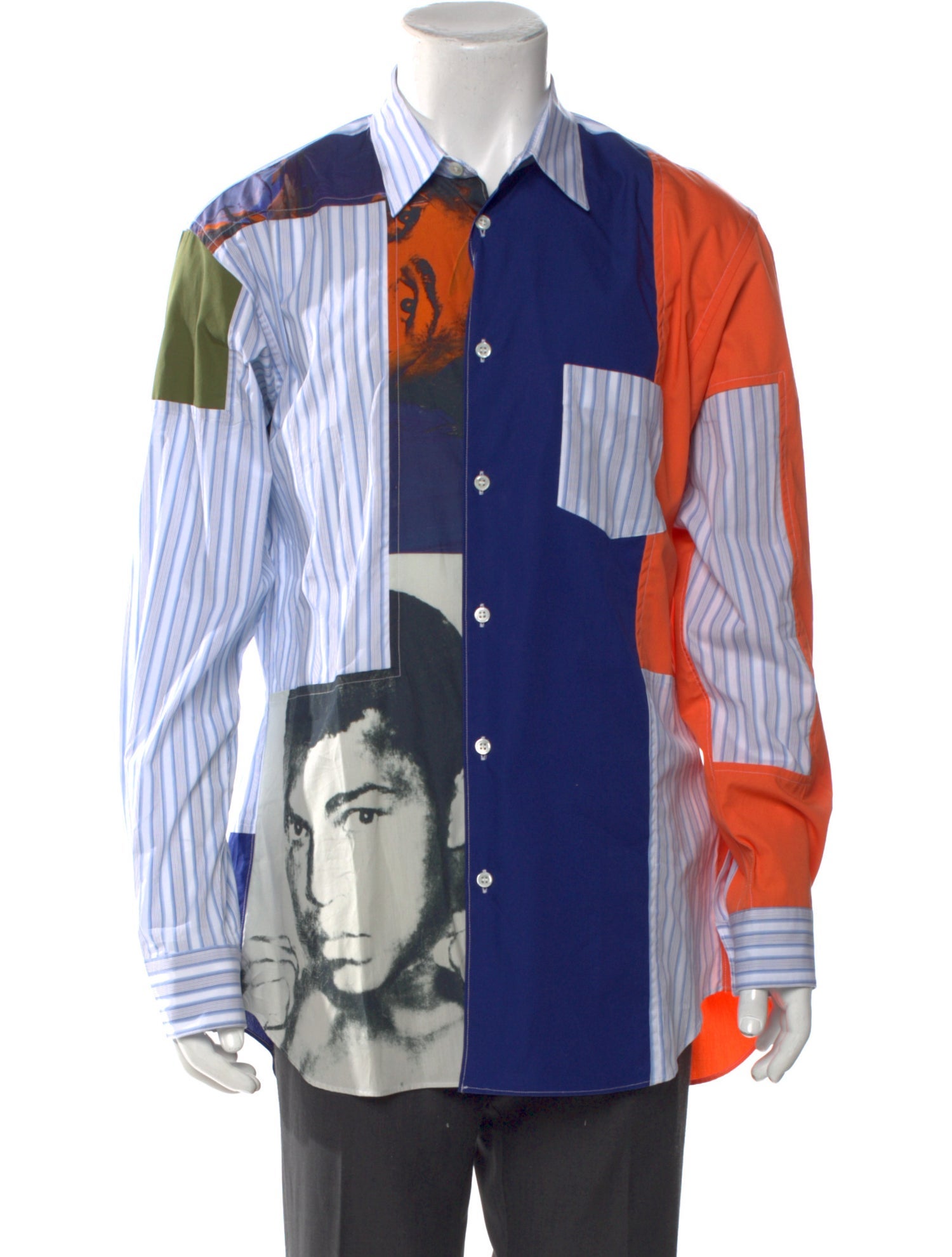 Comme des Garçons SHIRT Striped Long Sleeve Shirt w/ Tags