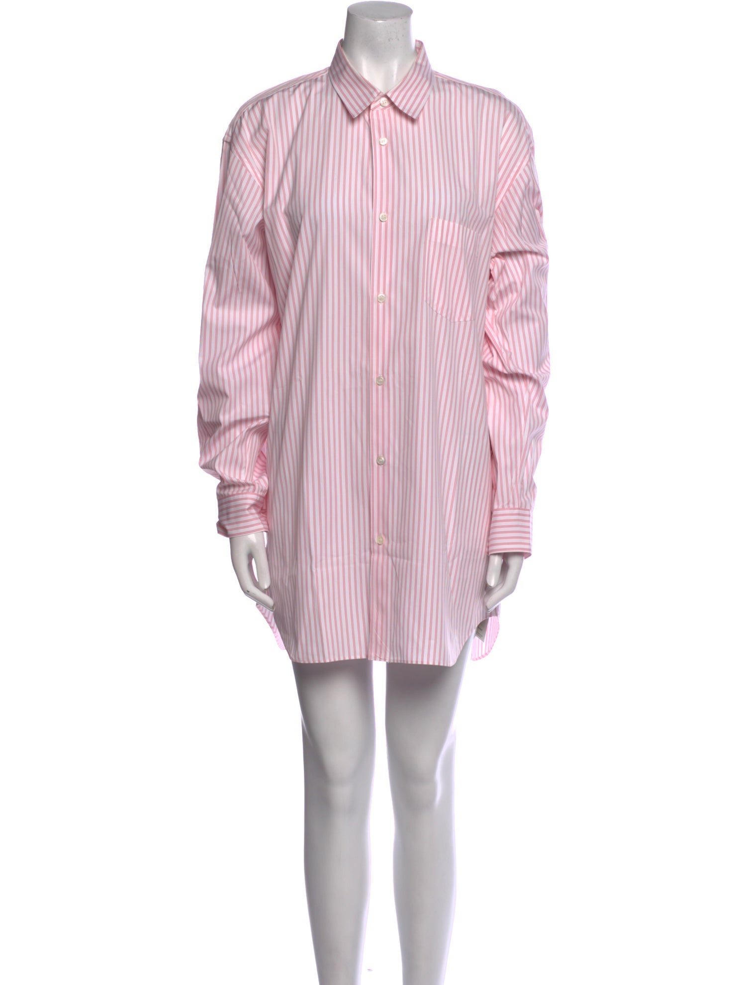 Comme des Garçons SHIRT Striped Long Sleeve Shirt