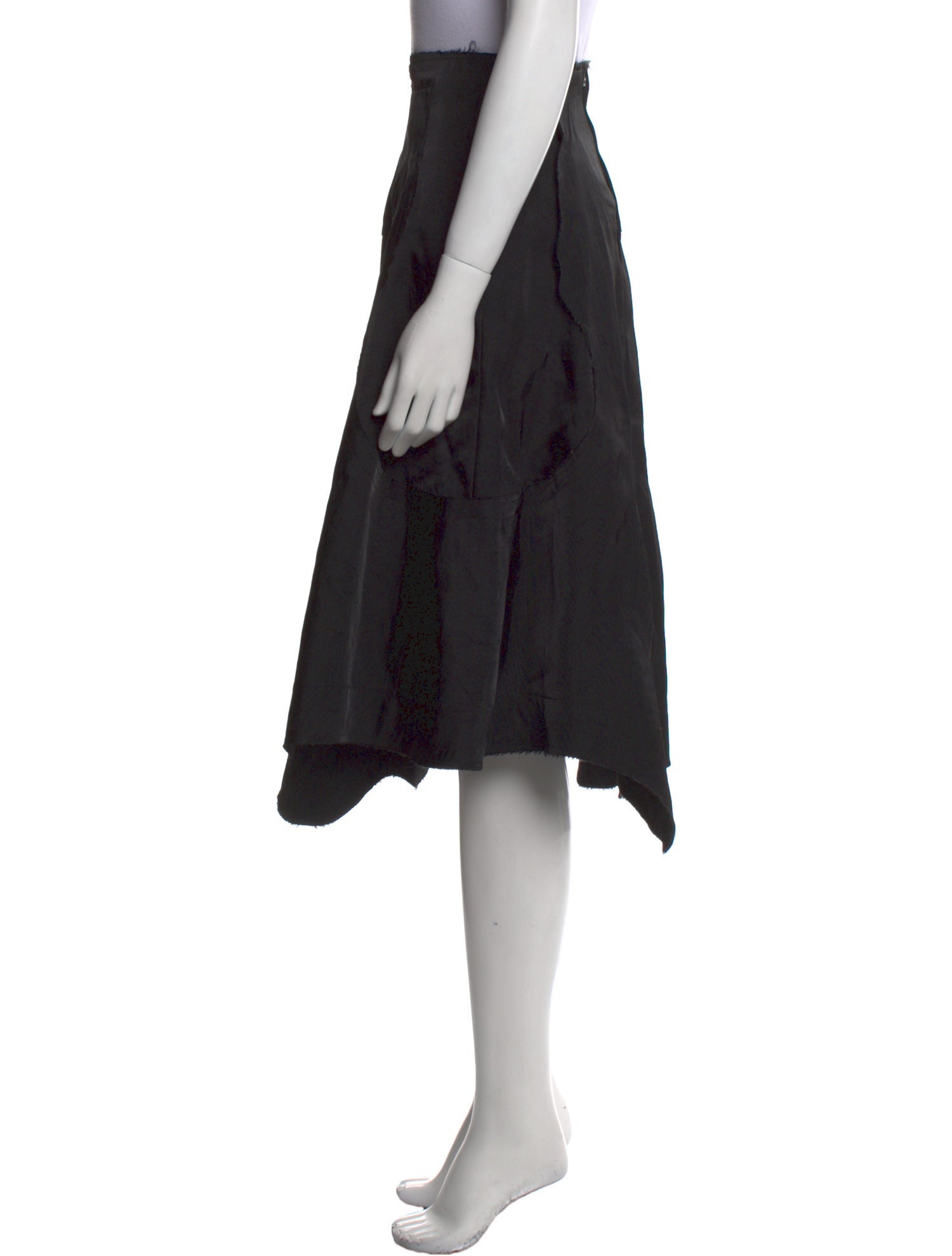 Comme des Garçons Nylon Knee-Length Skirt