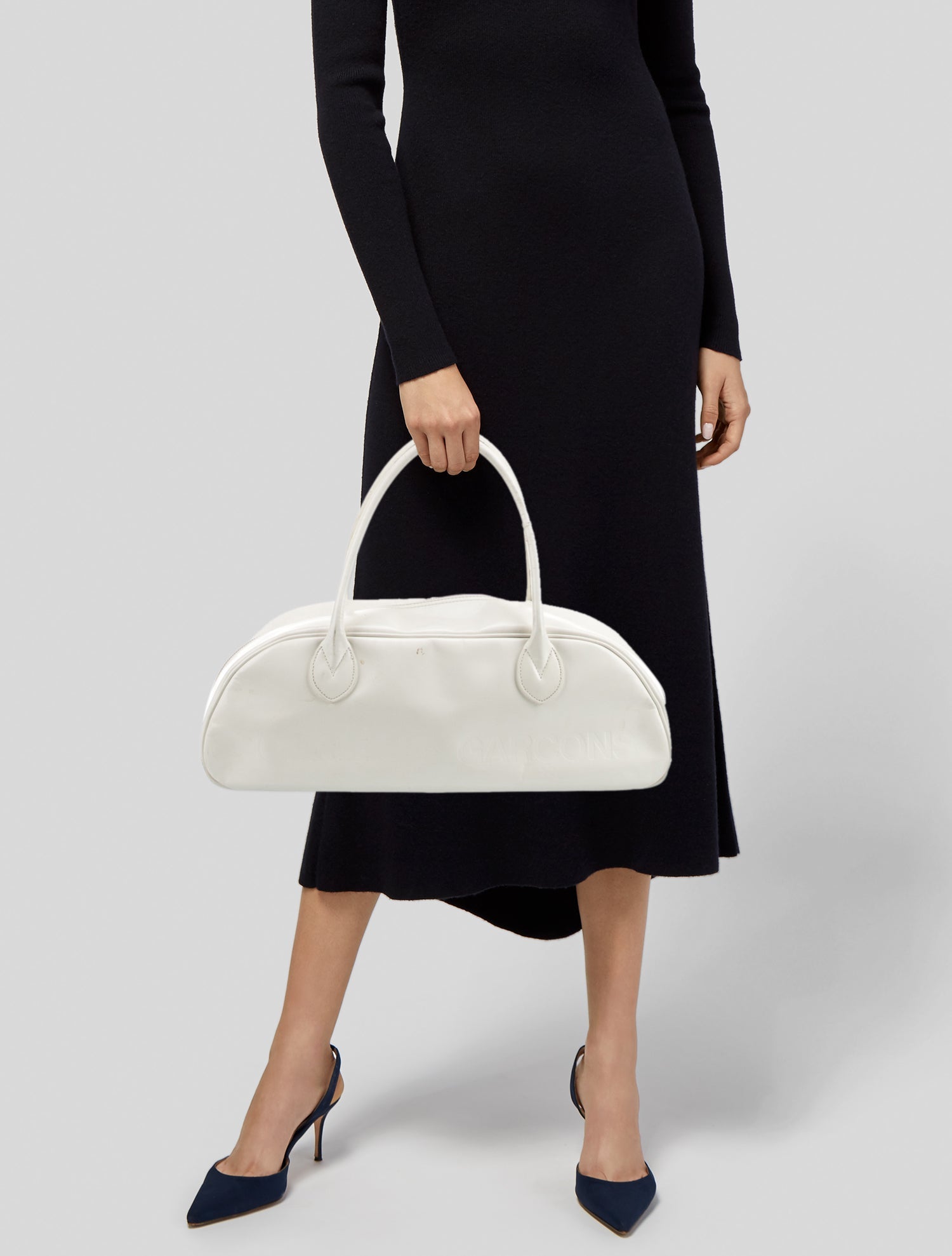 Comme des Garçons Leather Shoulder Bag