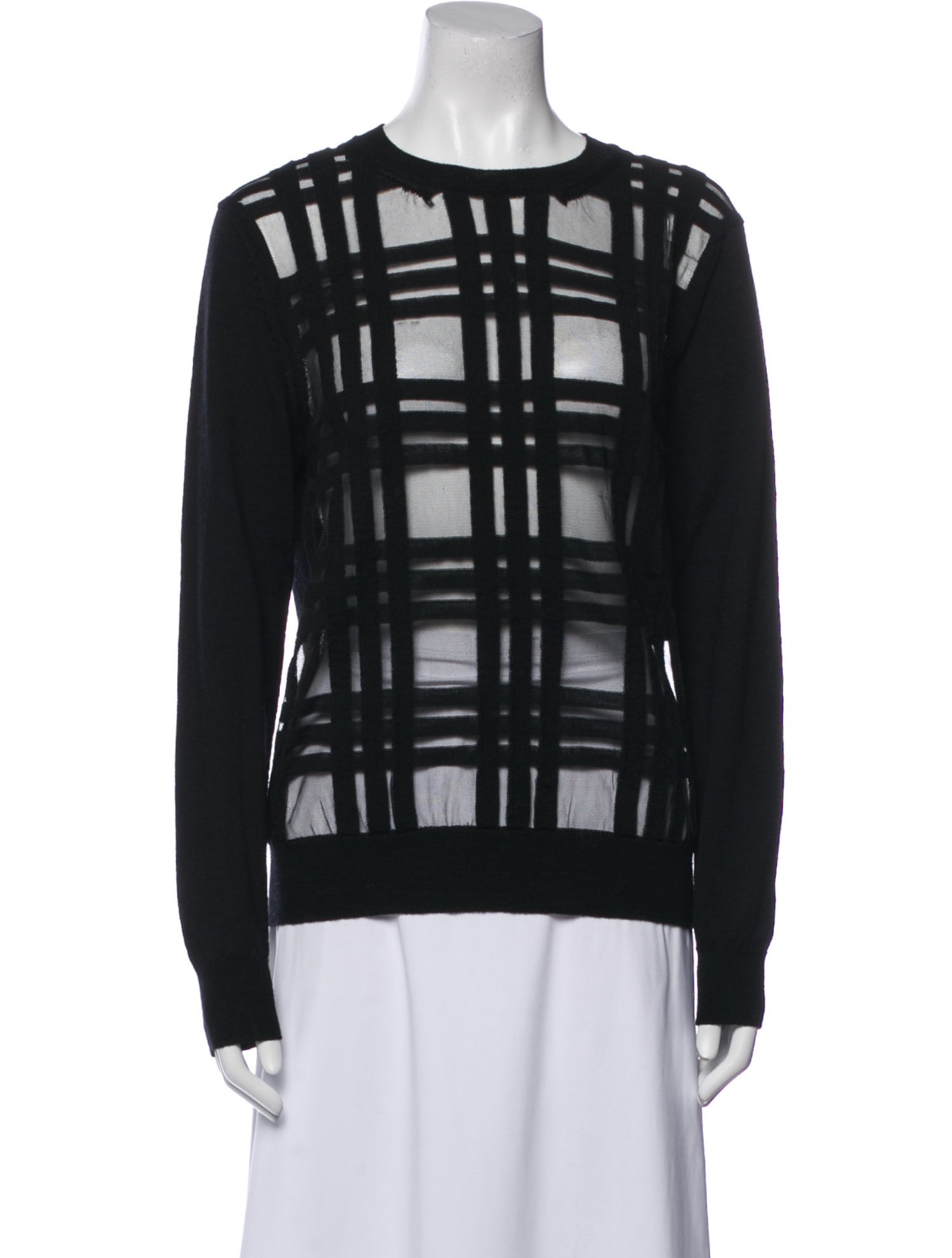 Comme des Garçons Comme des Garçons Wool Crew Neck Sweater