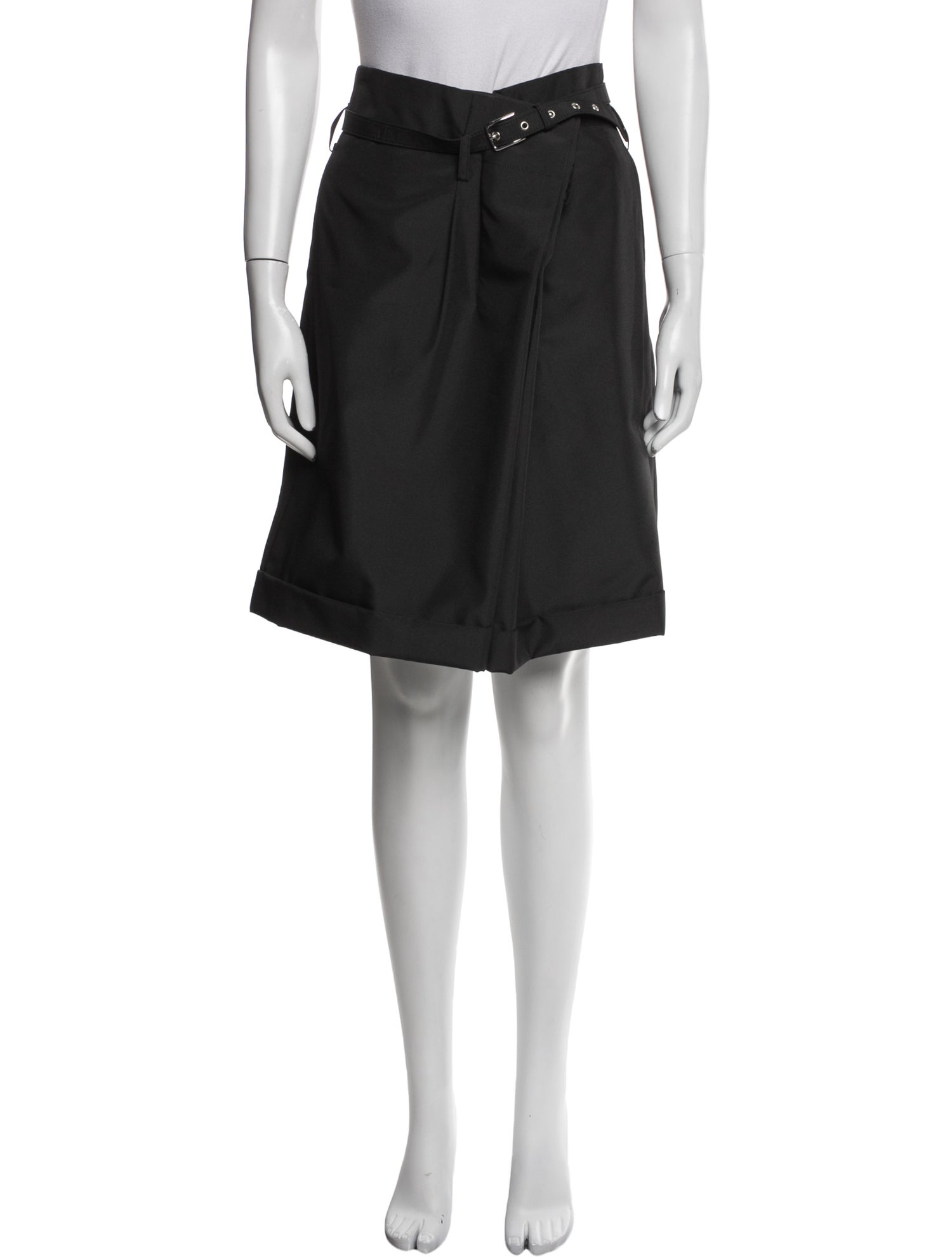 Comme des Garçons Wool Knee-Length Shorts