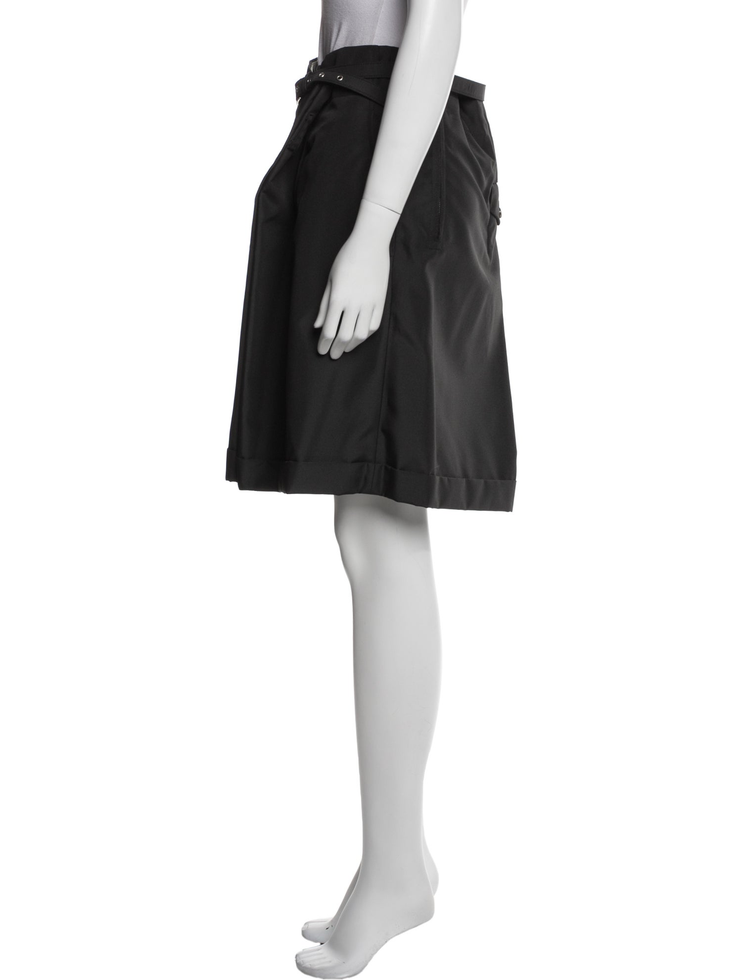 Comme des Garçons Wool Knee-Length Shorts