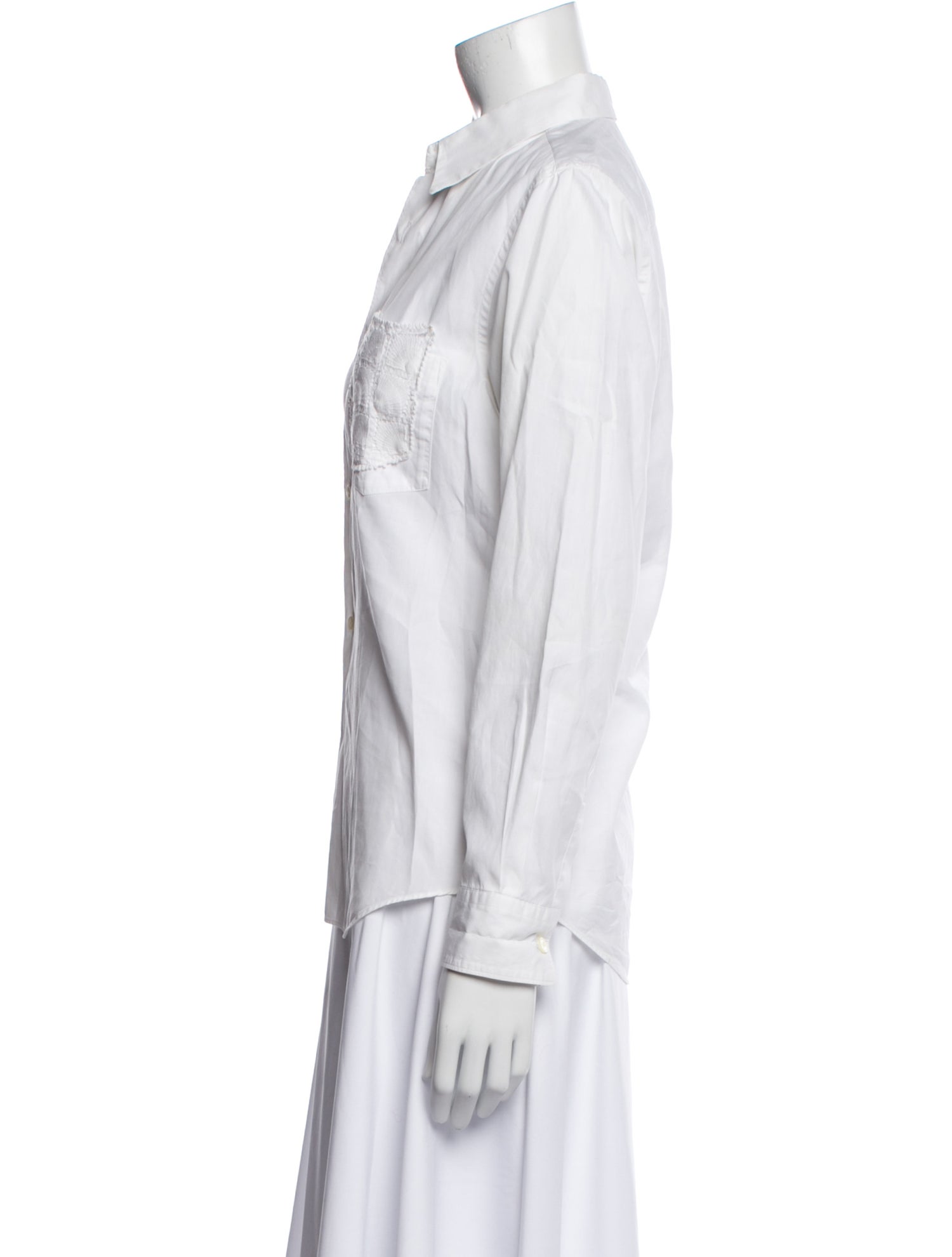 Comme des Garçons Comme des Garçons Long Sleeve Button-Up Top