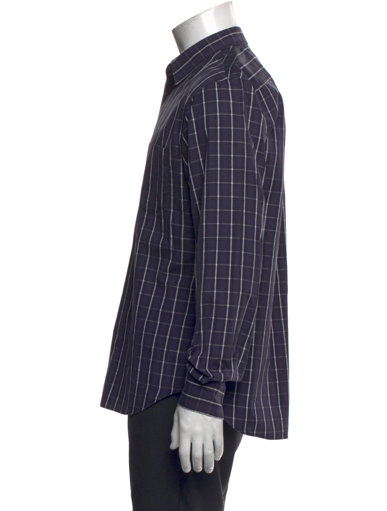 Comme des Garçons SHIRT Plaid Print Long Sleeve Shirt