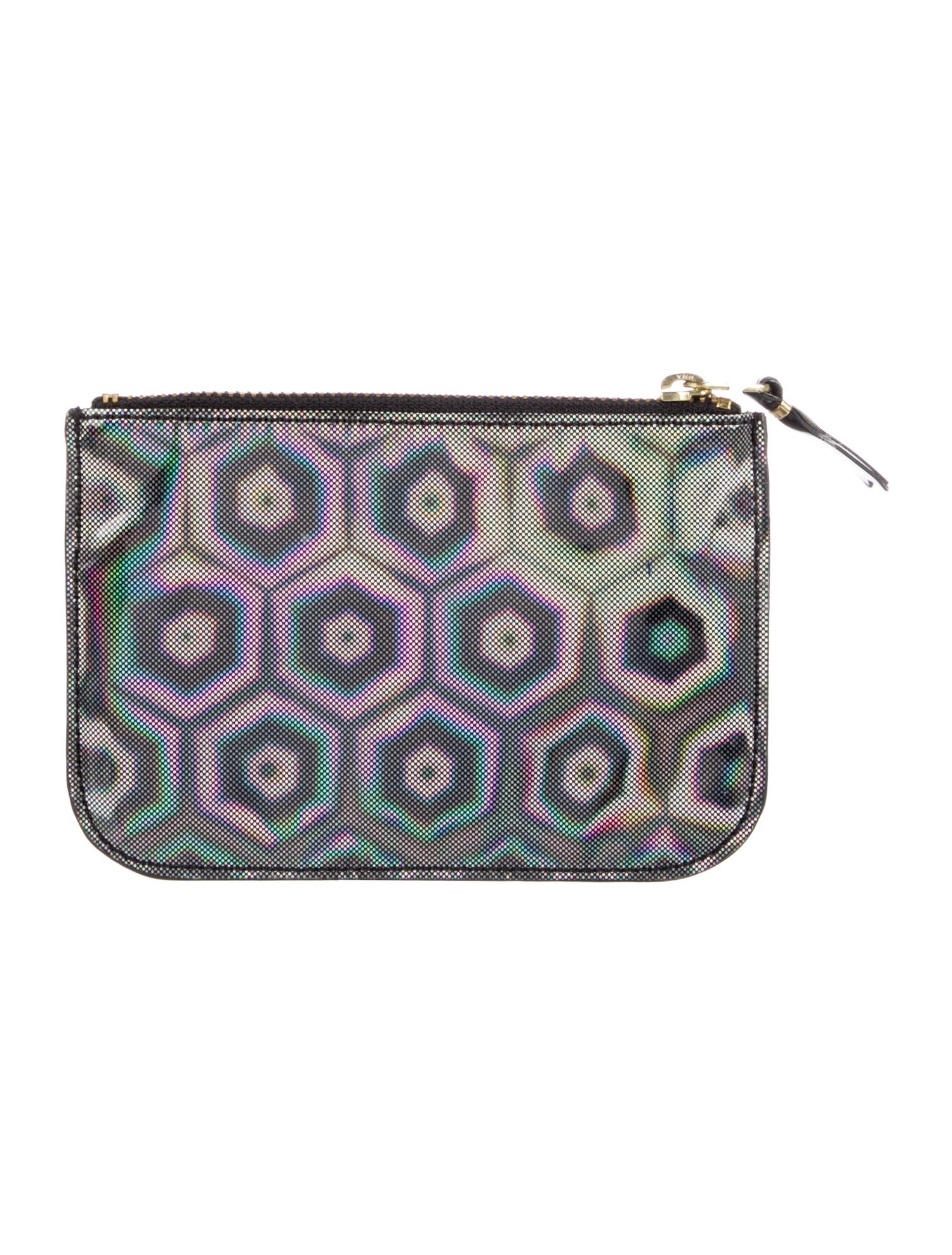 Comme des Garçons Patent Leather Printed Wallet