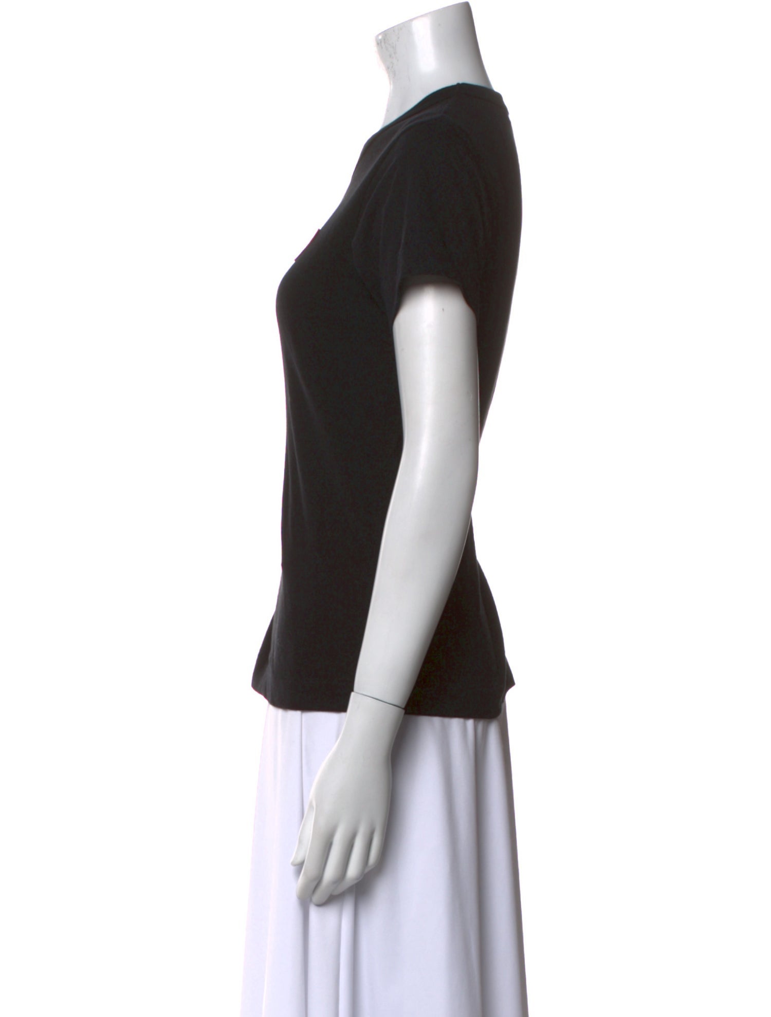 Comme des Garçons Play Graphic Print Crew Neck T-Shirt