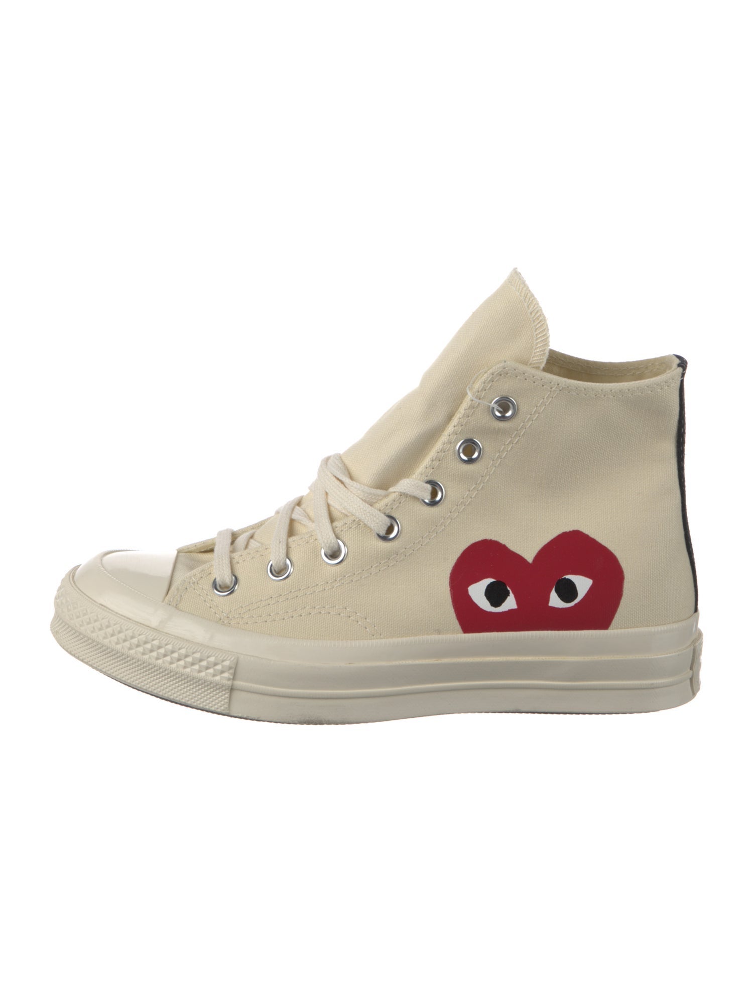 Comme des Garçons Play x Converse Canvas Printed Sneakers