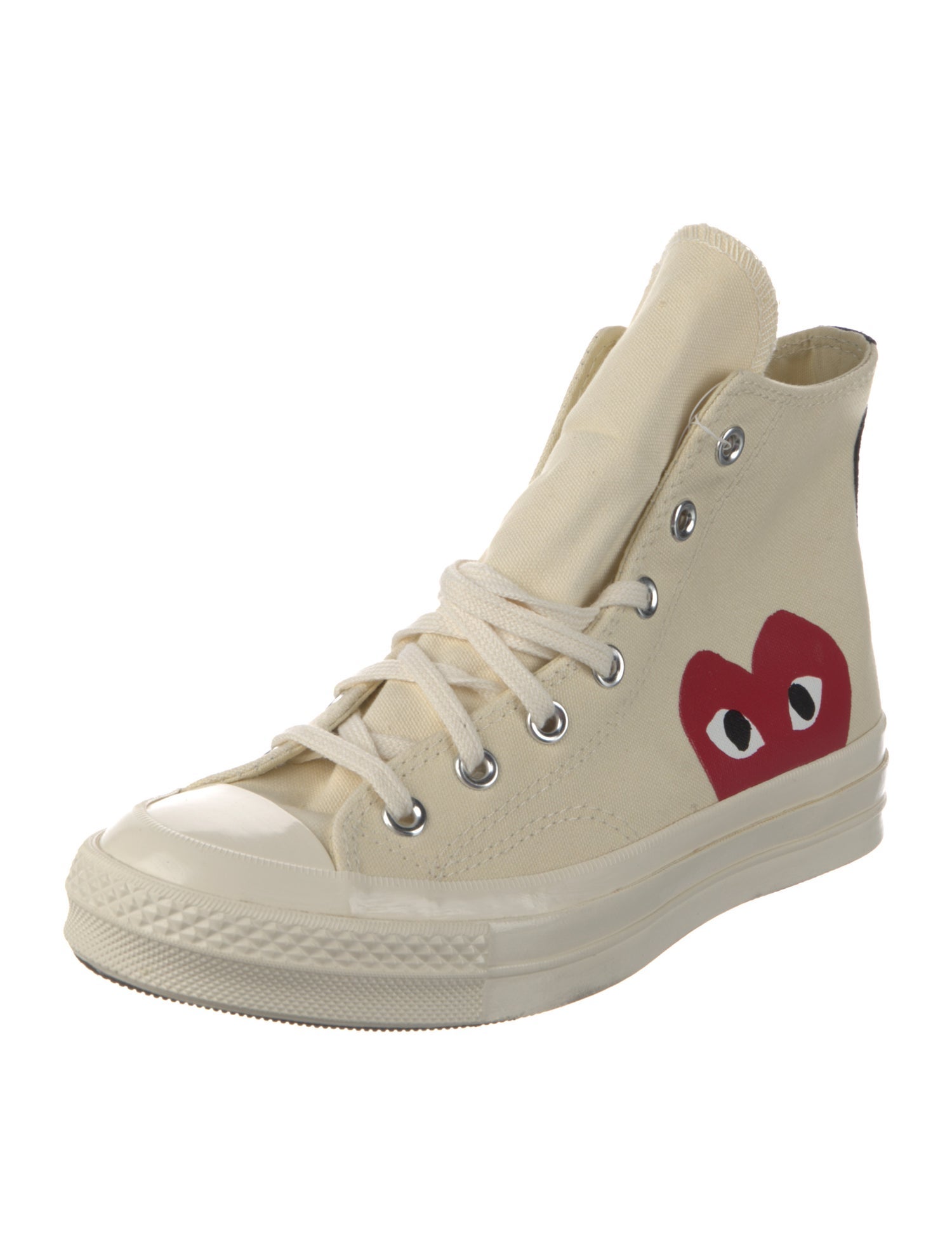 Comme des Garçons Play x Converse Canvas Printed Sneakers