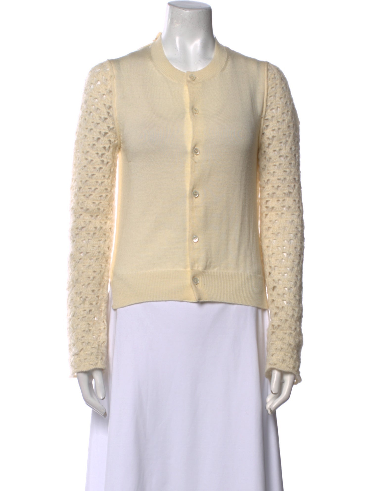 Comme des Garçons Wool Crew Neck Sweater