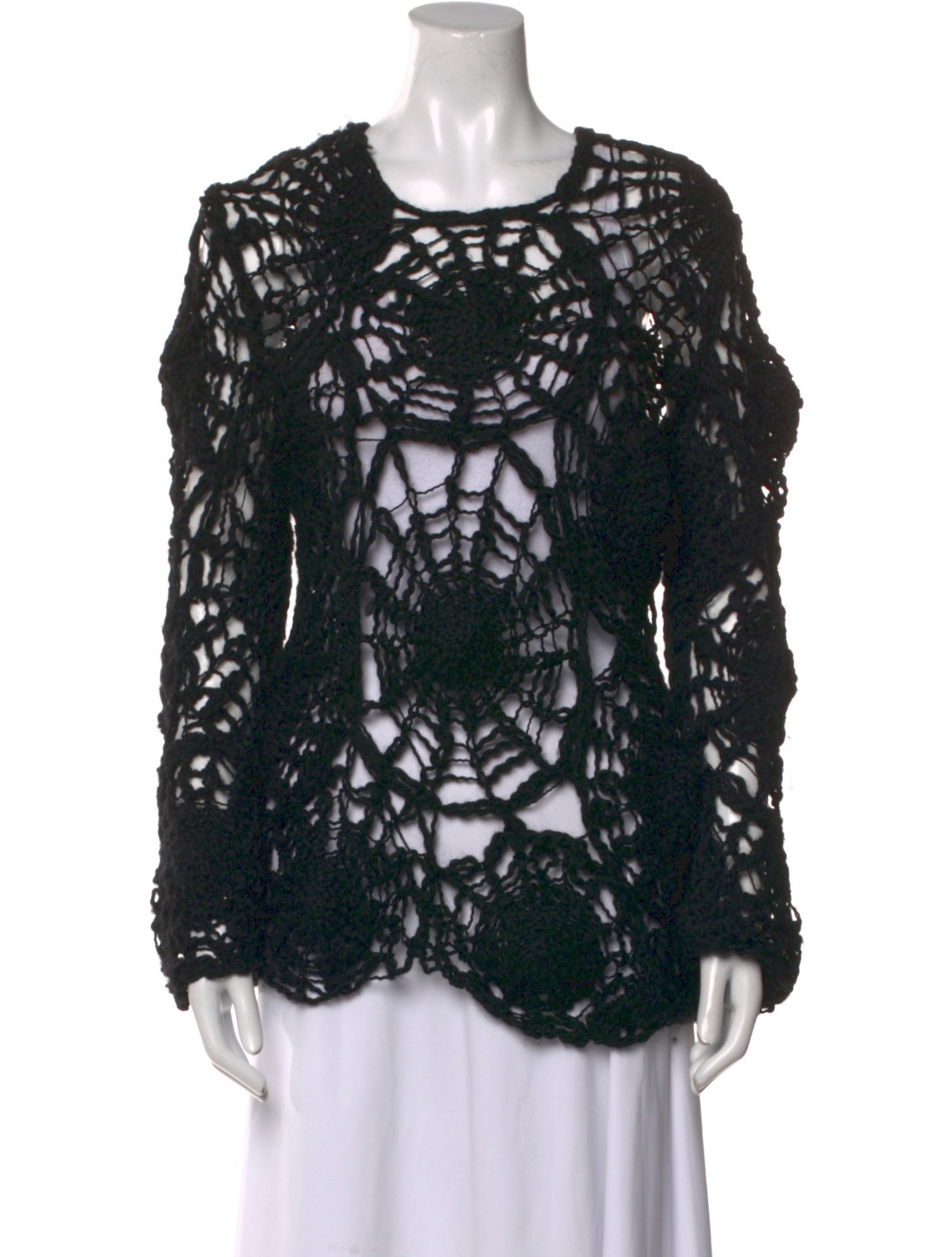 Comme des Garçons Scoop Neck Sweater